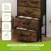 YITAHOME Schubladenschrank, Kommode mit 5 Stoffschubladen, Produktbild-Vorschau 6