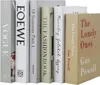 Decoratieve Boeken Set van 6 - Kunstzinnige Engelse Productafbeelding-voorbeeld 1
