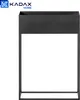 KADAX Breiter Blumenständer mit Topf 60x90 cm, Stahl, Produktbild-Vorschau 3