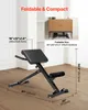 VEVOR Roman Chair Super Extension Bench 113 kg nosnosť Náhľad obrázku produktu 6