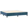 vidaXL Boxspringbett mit Matratze Dunkelblau 200x200 cm Produktbild-Vorschau 11