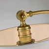 Tischleuchte, Leinen weiß, Glas, Stahl messing, H 62,6 cm Produktbild-Vorschau 3