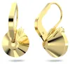 Swarovski Bella V Drop-Ohrhänger, Rundschliff, Goldfarben, Produktbild-Vorschau 4