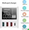Tragbare Qc3.0 4 Ports Usb Ladegerät Multi-Port 40w Produktbild-Vorschau 1