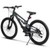 VELORS Mountainbike 24 Zoll Fahrrad 21 Gang Shimano Tourney Produktbild-Vorschau 8