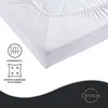 Devior Jersey Spannbettlaken 180x200 - 200x200 cm weiß Produktbild-Vorschau 2