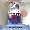 Spidey Bettwäsche Set 2-teilig 135x200 80x80cm - Flanell Produktbild-Vorschau 2