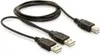 DeLOCK USB-B/USB-A Cable, 1 m, USB B, USB A, Samec/samec, Náhled obrázku produktu 2