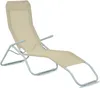 Aga Garten-Liegestuhl SIESTA Beige Produktbild-Vorschau 1