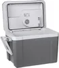 A portable cooler box with its lid open, showing the interior and a fan. Náhled obrázku produktu