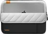 A laptop sleeve with a laptop partially inserted. Produktbild-Vorschau