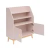 Rebecca Mobili Kinder-Bücherregal Bataw 100x80x33 MDF Produktbild-Vorschau 4