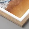 Gerahmtes Poster - Rahmen in heller Eiche - Sand Wasser Produktbild-Vorschau 2