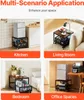 VEVOR mini-frigo, portata 90 kg, con carrello portaoggetti Anteprima dell’immagine prodotto 6