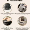 KitchenYeah© Herdabdeckplatte Elefant - Schwarz - Weiß , Produktbild-Vorschau 7
