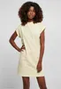 Build Your Brand Freizeitkleid für Frauen Vrengo hellgelb M Produktbild-Vorschau 2