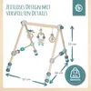 Bieco Spielbogen Baby Holz Höhenverstellbar | Baby Gym | Produktbild-Vorschau 3
