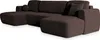 Masseno Ecksofa SENTUM K mit Schlaffunktion U-Form, Sofa Produktbild-Vorschau 2