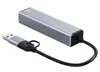 rozbočovač 4 v 1 Type-C/A na USB 3.0 / LAN RJ45 Fast Náhľad obrázku produktu 5