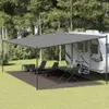 Zeltteppich 400x800 cm Anthrazit HDPE Produktbild-Vorschau 2