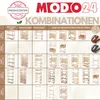 MODO24 Kombiregal Holz, 4 Flaschenablagen, 2 Kistenböden, Produktbild-Vorschau 4