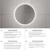 Nimco Spiegel - Spiegel mit LED-Beleuchtung, Durchmesser 80 Produktbild-Vorschau 7