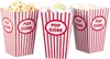 Sacchetti per popcorn Relaxdays, set da 60 pezzi, a righe, Anteprima dell’immagine prodotto 8