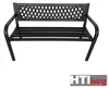 Gartenbank Venera 119x75x50 cm Sitzhöhe 41 cm belastbar bis Produktbild-Vorschau 3