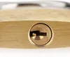 com-four® 4x Vorhängeschloss aus Messing - Produktbild-Vorschau 4