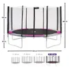 KANGUI Trampoline rond Ø430cm avec filet de sécurité - Voir les images du produit 3