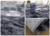 Tapis en peluche shaggy, gris foncé, doux, poils, 80 x 150 Voir les images du produit 3