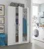 Mehrzweckschrank >Multipurpose< in Weiß - 109x180x37 Produktbild-Vorschau 2