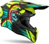 Airoh Wraaap Cyber Motocross Helm, gelb/blau, 2XL (63) Produktbild-Vorschau 2