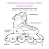 (Rosa) Verstellbare Rollschuhe Inlineskates für Kinder Produktbild-Vorschau 6