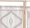 ROZDĚLOVAČ POKOJŮ "BOHO" | 166x123cm, macramé, bílá | Náhled obrázku produktu 6