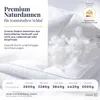 Gentle North Federbett 200x220 extra warm – 100 % weiße Produktbild-Vorschau 4