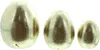 Osterei 'Gold', 3er Set Tischdeko Wohnzimmerdeko Ostereier Produktbild-Vorschau 3