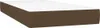 vidaXL Boxspringbett mit Matratze Dunkelbraun 90x200 cm Produktbild-Vorschau 12