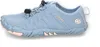 A single blue athletic shoe for women is shown against a white background. Podgląd zdjęcia produktu