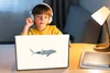 MuchoWow® Laptop Aufkleber Sticker Cover Fisch - Meer - Produktbild-Vorschau 3