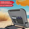 ONBEST Strandliege | faltbar | mit Rückenlehne | Kissen und Produktbild-Vorschau 4