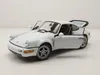 Welly 24023W Porsche 911 (964) Turbo 1990 weiß 1:24 Produktbild-Vorschau 4
