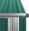 vidaXL Gartenhaus Grün 118,5x97x209,5 cm Verzinkter Stahl Produktbild-Vorschau 7