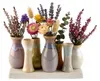 Handgefertigte kleine Keramik Deko Blumenvasen Set aus 7 Produktbild-Vorschau 5