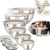 Rührschüssel 9er Set, Salatschüssel Set mit Luftdichtem Produktbild-Vorschau 1
