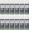 A grid of 12 identical spray cans, arranged in two rows of six. Produktbild-Vorschau