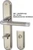 Türbeschlag 1387-M LS WC Chrom - Niro Türgriffe Produktbild-Vorschau 1