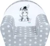 Detské kreslo New Baby Zebra sivé Náhľad obrázku produktu 2
