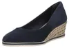 Tamaris Damen Pumps Leder Keilabsatz Bastoptik 1-22303-42, Produktbild-Vorschau 21