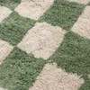 Retro Teppich - Gambit Grün Weiß - 120x170cm - Retro - Produktbild-Vorschau 4